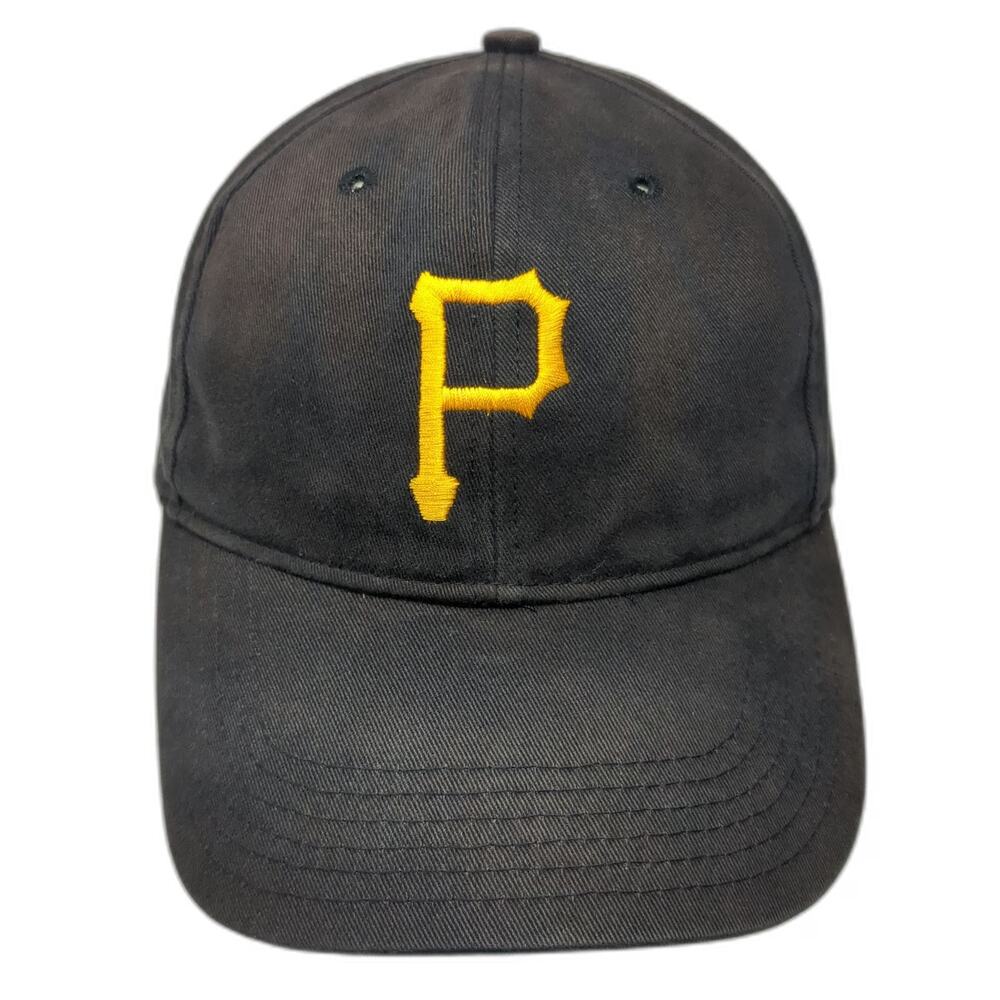 Fan Favorite Pittsburgh Pirates MLB Baseball Cap Black One Size Strapback P Logo